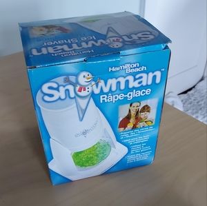 Hamilton Beach Snowman Ice Shaver